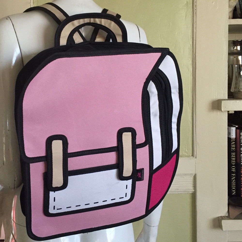 3D Box backpack